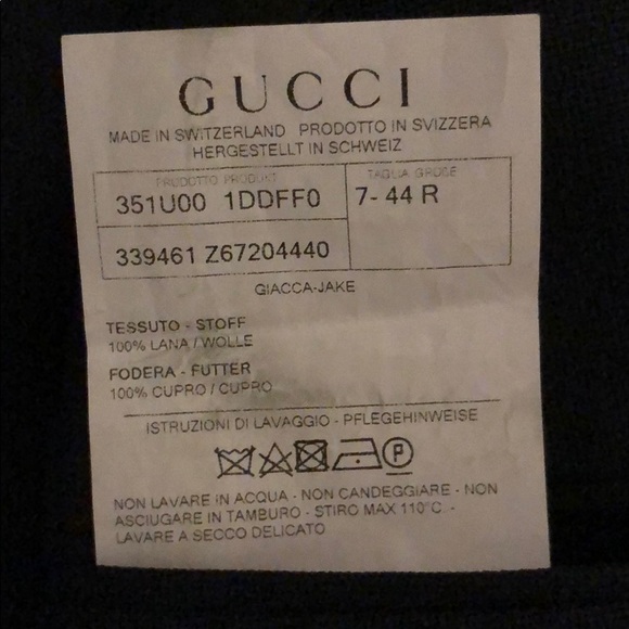 Gucci blazer - Picture 3 of 9